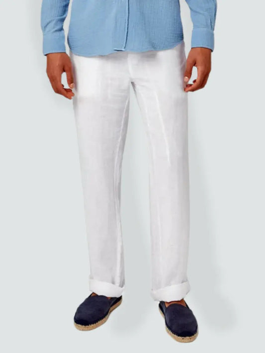 Riviera - Linnen Broek Wit